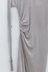 marc le bihan pleated dress 2847 E23 CHAMOIX